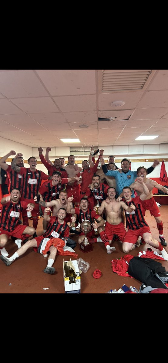 3-1 win 🆚 Glebe Hibernian in the final 

<a href="/BryanGill95/">Bryan Gillespie</a> ⚽️
<a href="/_adamcalder/">Adam Calder</a> ⚽️
<a href="/jamesmccluskey2/">@jamesmccluskey</a> ⚽️

Mon the Drum 🔴⚫️