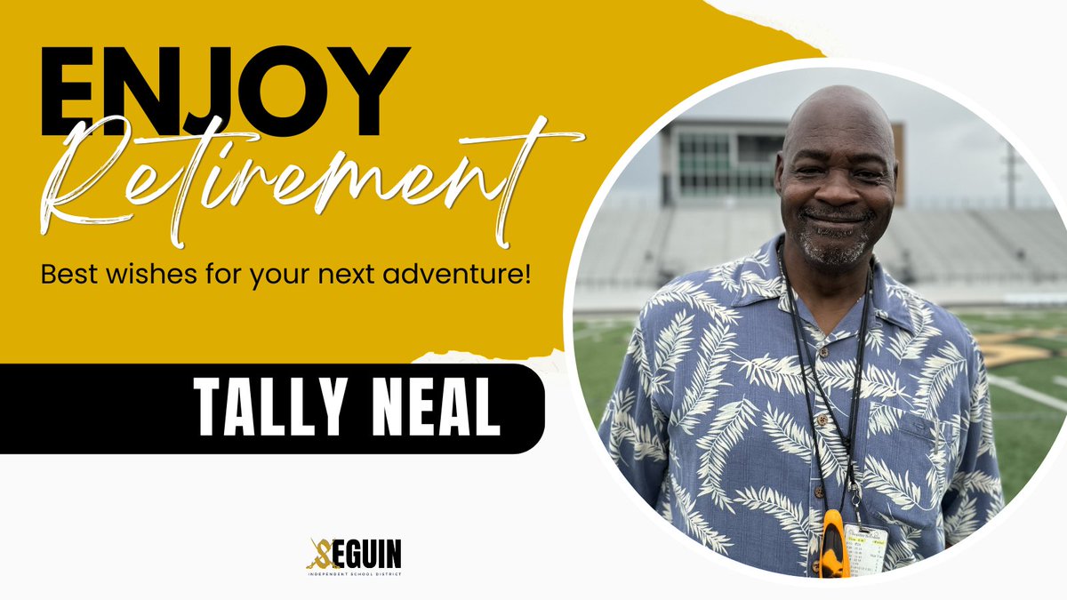After an incredible 37 years in education, including 25 dedicated years with Seguin ISD, we bid a bittersweet farewell to the incomparable Mr. Tally Neal as he embarks on a well-deserved retirement! #1Heart1Seguin
