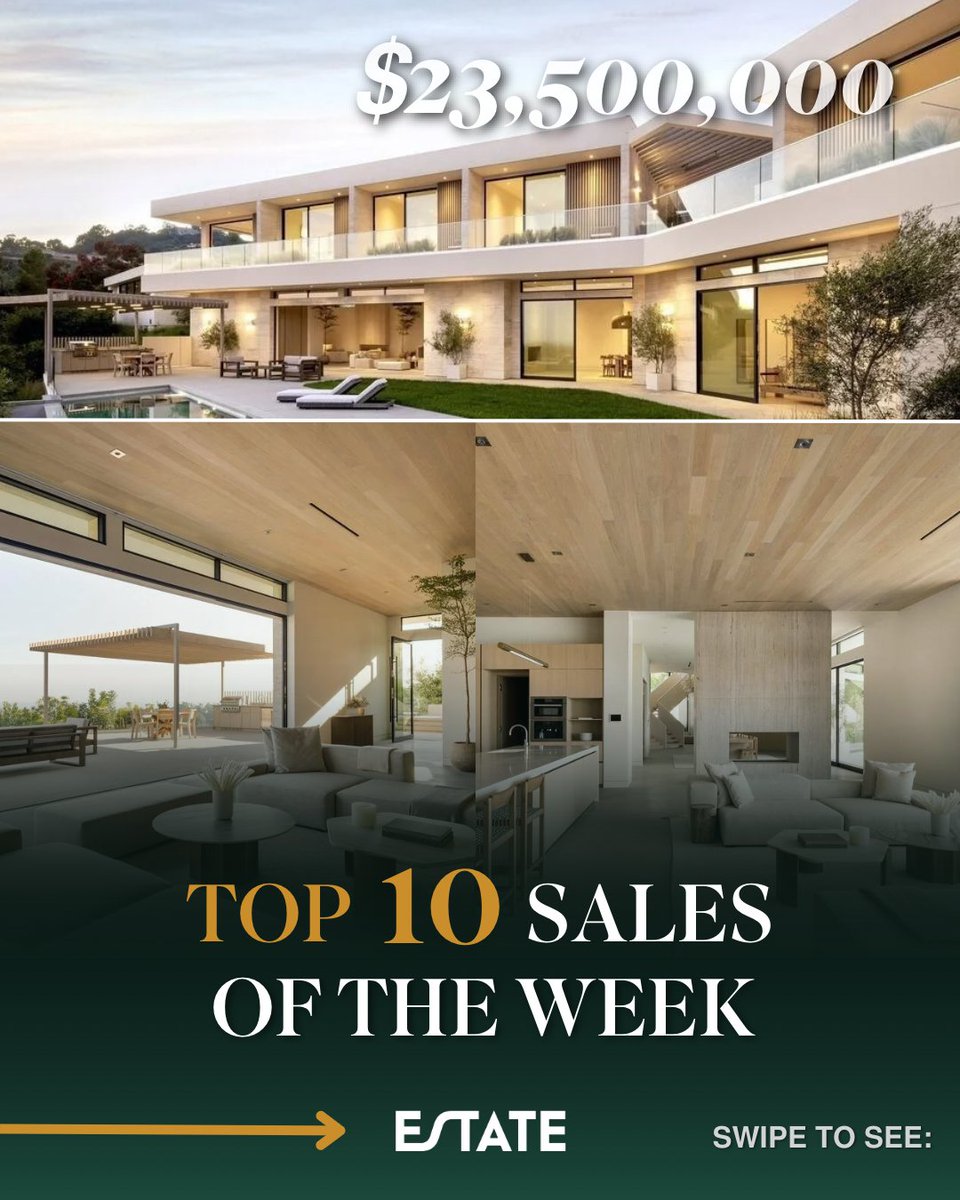 Here are the Top Ten Sales Of The Week based on
@HomesDotCom data!🔑 

#RealEstate #TopSales #HomesDotCom