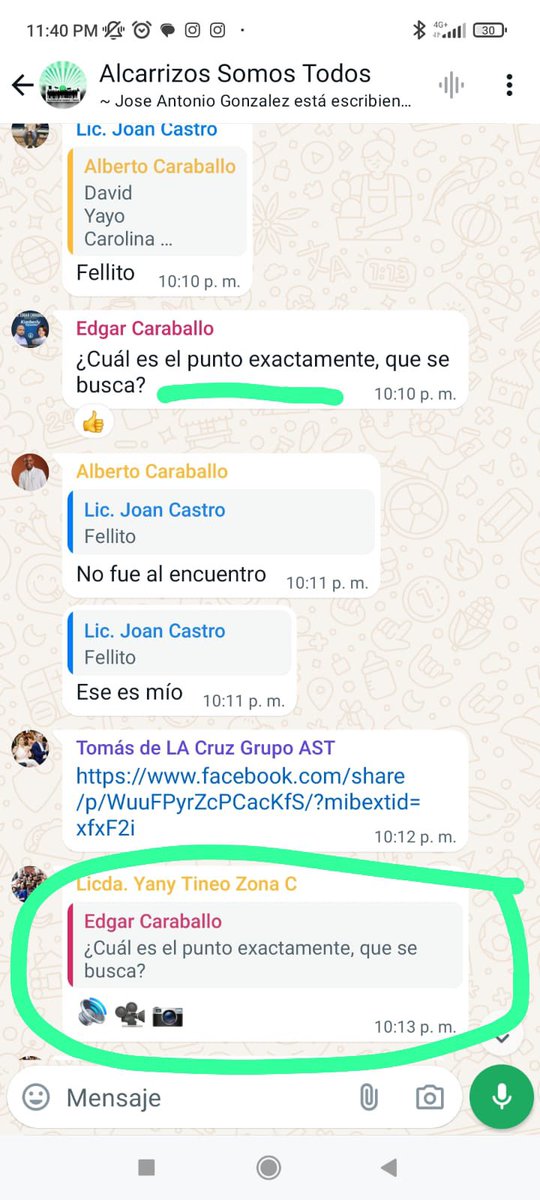 Entonces la Presidenta de la Junta Electoral  de los Alcarrizos Licda. Yany Tineo anda rechazando acciones jurídicas electorales por los grupos grupos de WhatsApp, diciendo una acción inadmisible sin ver el recurso que dice el Presidente <a href="/juntacentral/">JCE</a> <a href="/RomnJquez/">Román Andrés Jáquez Liranzo</a> sobre este caso