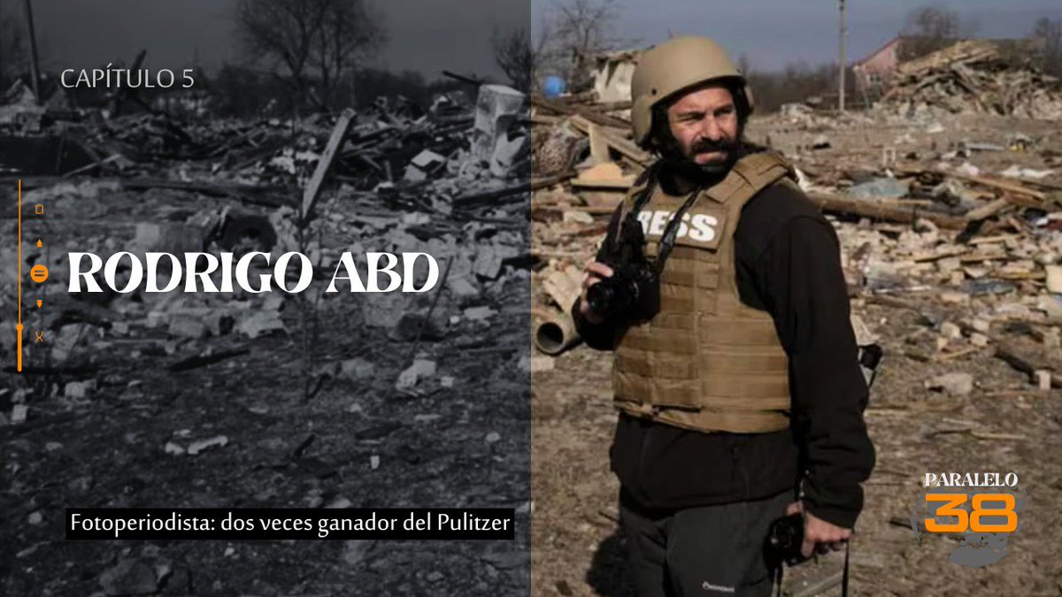 Pocas veces en mi vida una entrevista me voló TANTO la cabeza. Rodrigo Abd es de las personas más interesantes que existen en Argentina: ganó 2 veces el Pulitzer, cubrió la guerra en Afganistán, en Ucrania, Siria, Libia, el terremoto de 2010 en Haití, la pandemia... es alguien