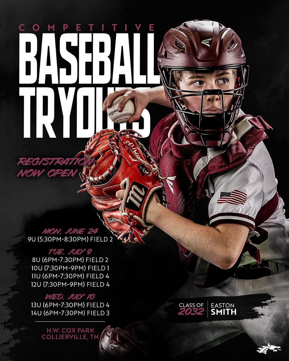 CDBaseballClub's tweet image. dragonsbaseball.org/tryouts