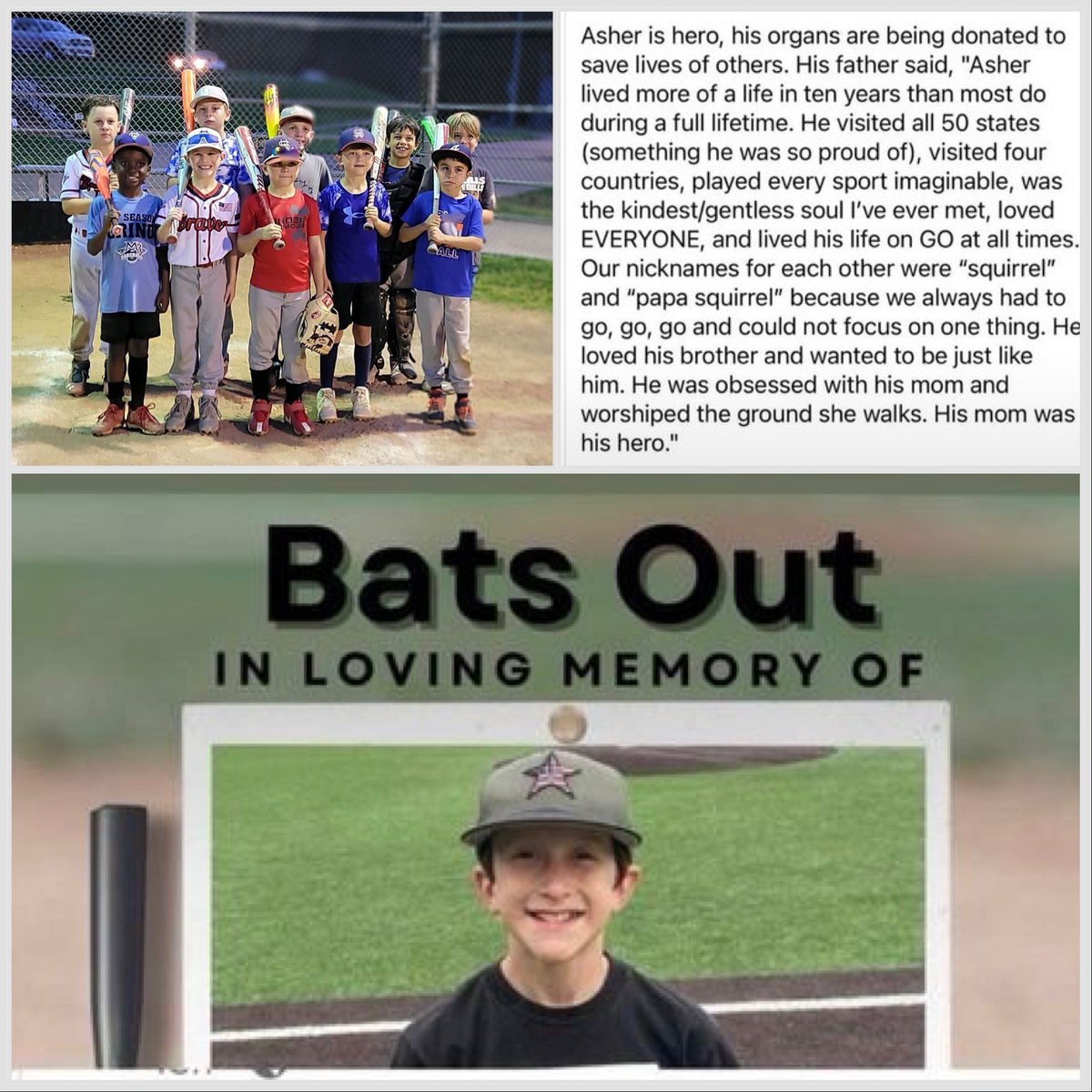 weshaley20's tweet photo. #batsforasher

South Williamson Braves 8U https://t.co/KaoUnEJHum