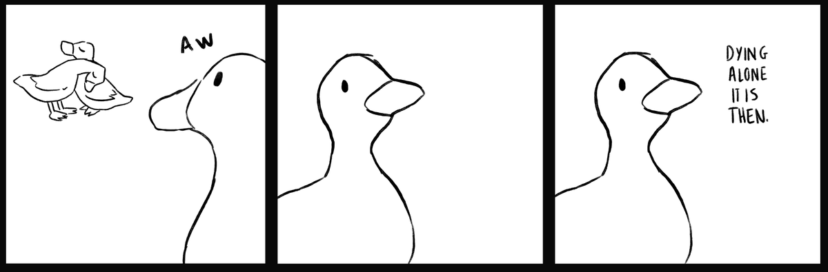 letsallcall's tweet photo. No but congrats! 

#comic #ducks https://t.co/iT8Cac7CTD