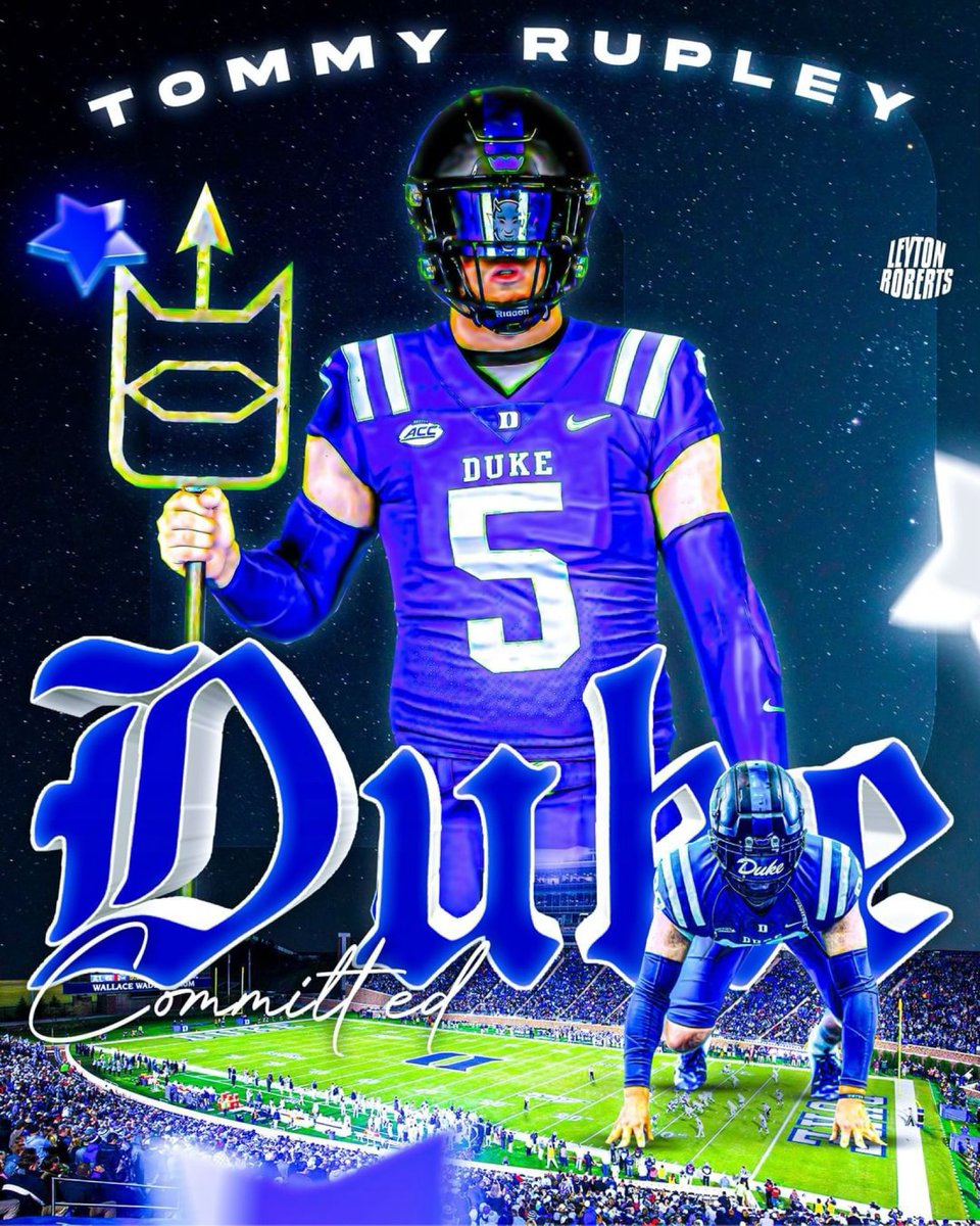 Proud to announce my commitment to Duke University! #BleedBlue