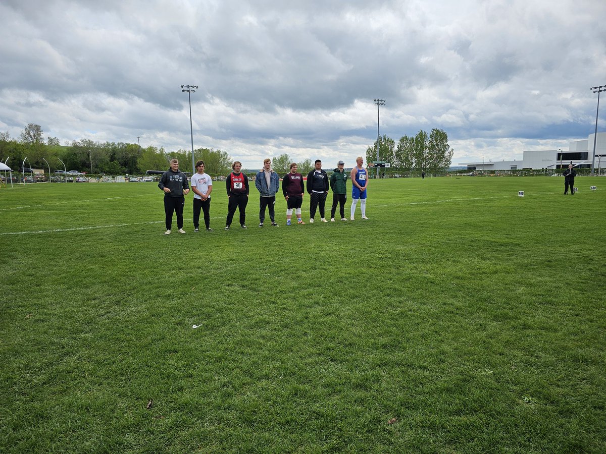 Congratulations to Chase Cooper on placing 3rd in the discus today at the state meet with a 161'3 toss.  Sunram broke the State record with a 196'4 throw. #ClawOn #SoarToExcellence