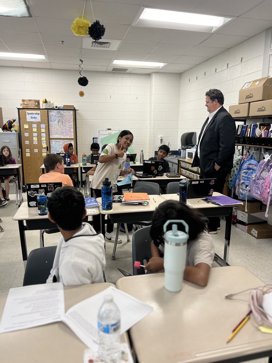 We loved having Dr. Spence visit our Colts today!