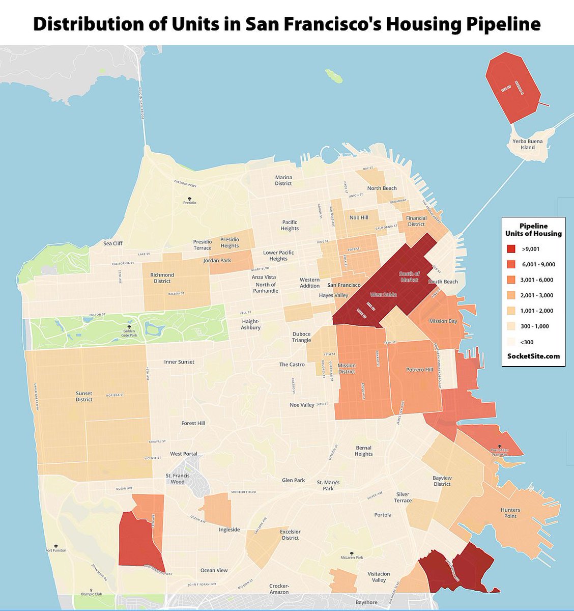 Developers continue to slow their rolls in San Francisco, banking entitlements (which are nearing an all-time high) #RealestateSF #SF #SanFrancisco #RealEstate #planning #planningSF socketsite.com/archives/2024/…
