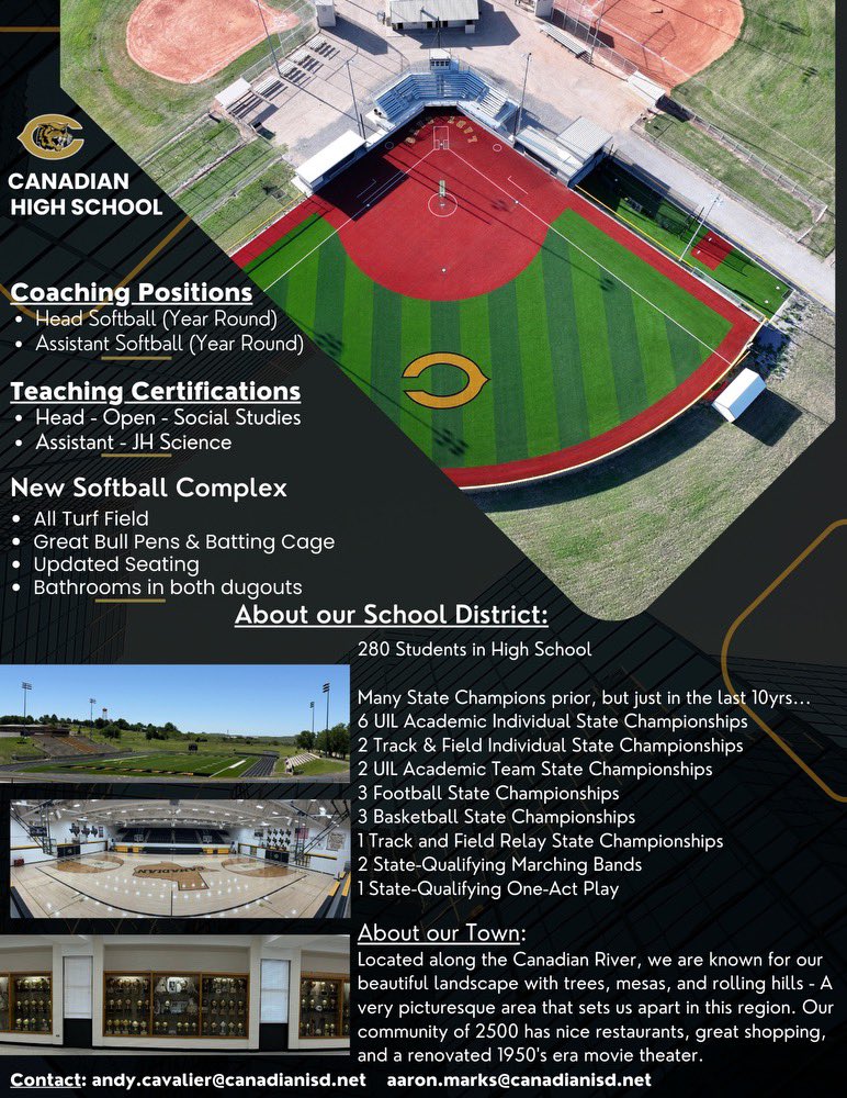 coach_cav_'s tweet image. Canadian, TX… What a great place to be…