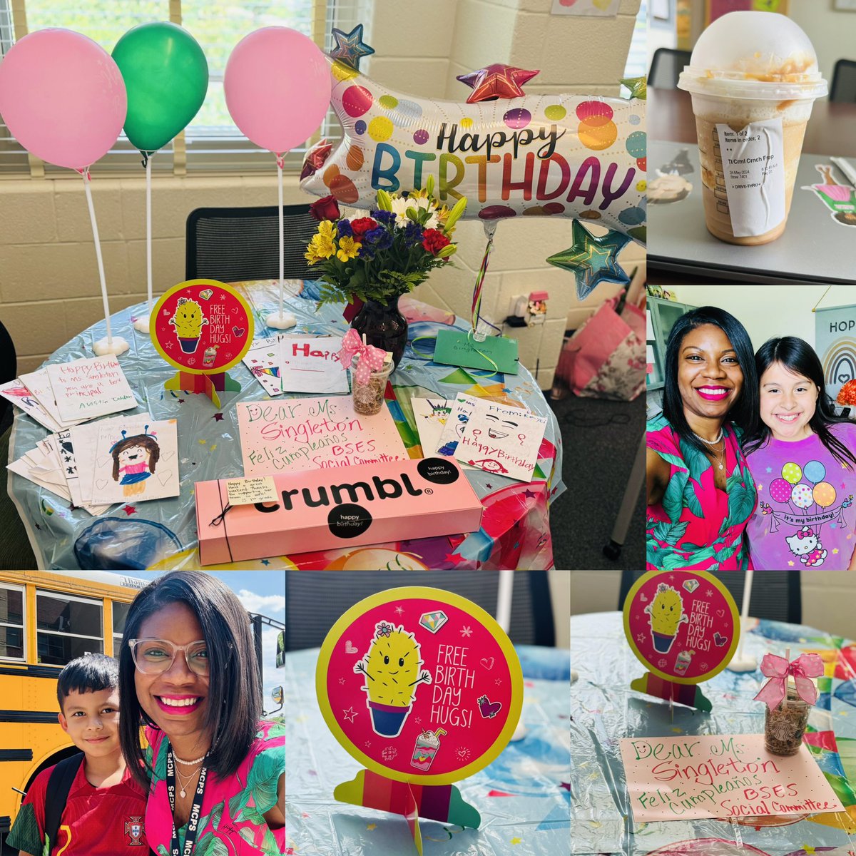 Today, my 40th #TripAroundTheSun has been filled with smiles, hugs, love, and birthday wishes from wonderful #BrownStation staff, students, and families. To say that I’m grateful wouldn’t quite capture all the feels in my heart, but it’s a start. 🫶🏾🎂🎂 #Birthday #Yay 🥰