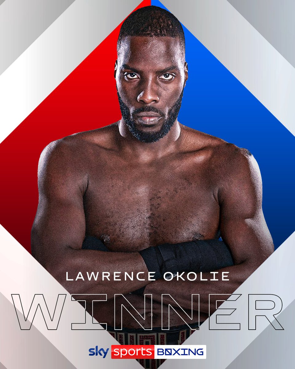 First round knockout win for Lawrence Okolie 👑

#RozanskiOkolie