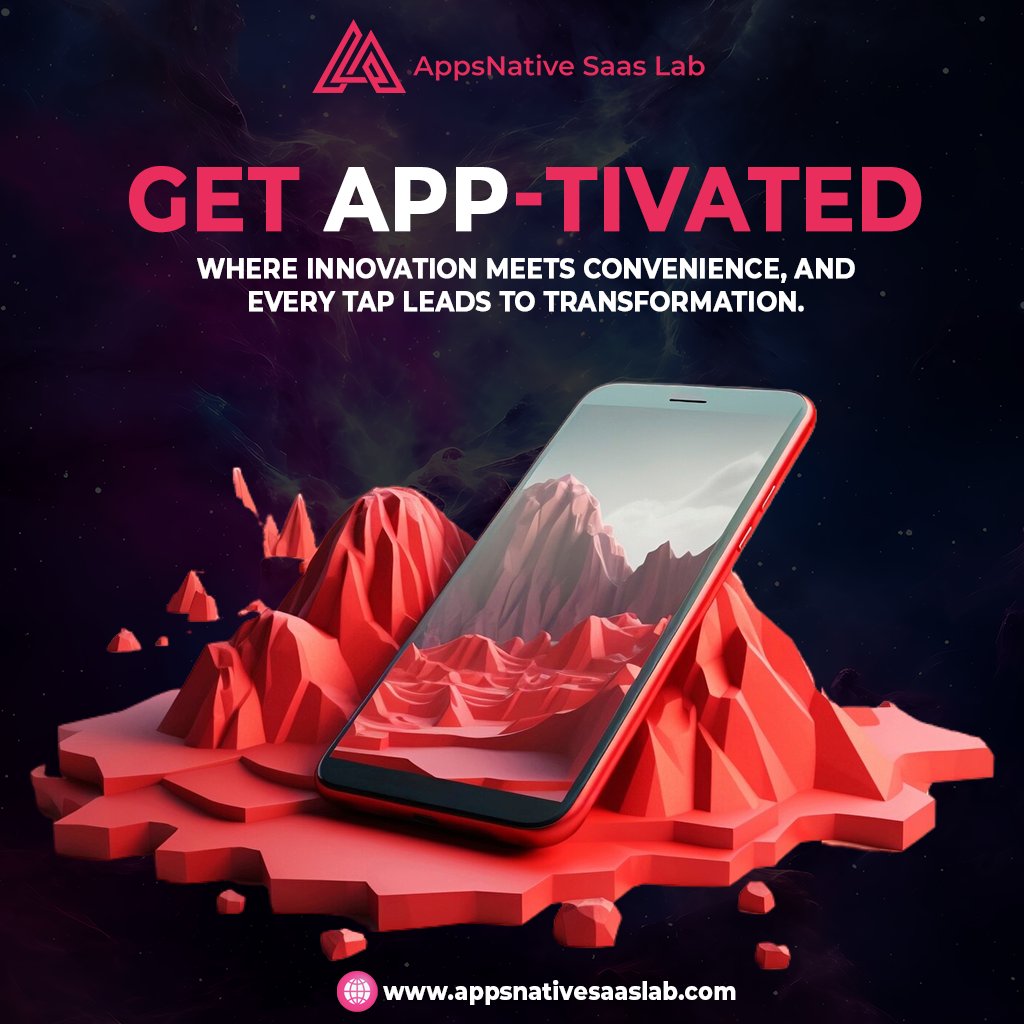 'Get apptivated with AppsNativeSaaS – your go-to for top-notch app design solutions!'

Get a Quote : appsnativesaaslab.com

#mobileapp #appdeveloper #webdeveloper #adobexd #webdevelopment #ios #figma #designer #android #productdesign #mobileappdesign #ANSL