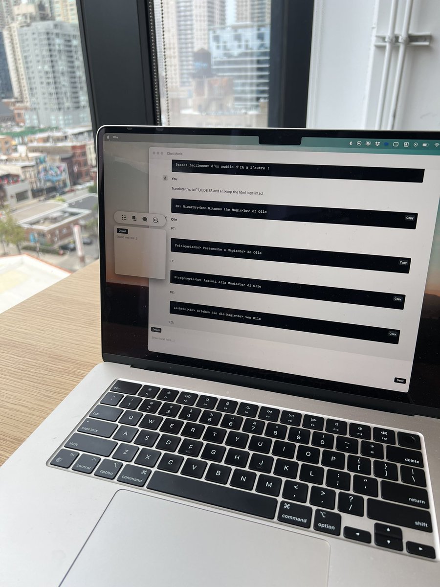 stdcell's tweet image. Such a blessing, a year ago I had this idea to create an AI tool and now it's my goto app for getting work done