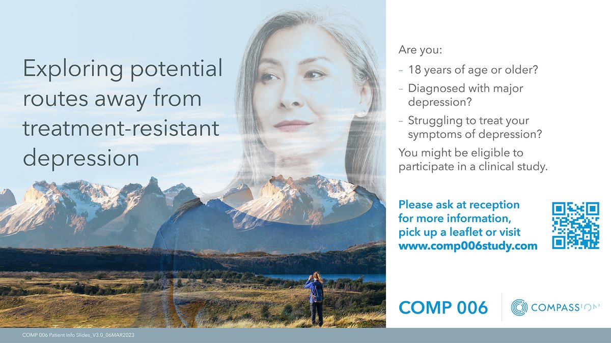 Adults seeking an alternate route to mental wellness may be eligible for a treatment-resistant depression study.  Contact us today for more details.  (800) NEW-STUDY | Syrentis.com #TRD #treatmentresistantdepression #depression #clinicaltrials #SyrentisClinicalResearch