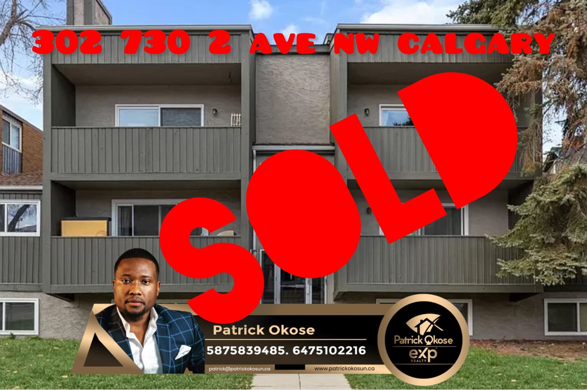 OkosePatrick's tweet photo. SOLD!!! 2 bed 1 bath CONDO. #therealpatrickokose #therealpatrickokoseandassociates #calgary #calgarylife #calgarywoodworkers #calgaryalberta #calgarybuzz #calgaryliving #calgarydogs #calgaryarts #calgaryhomes #calgarydowntown #calgaryartist #calgaryart #calgaryab #calgarybuilders https://t.co/qIghVu8M4x
