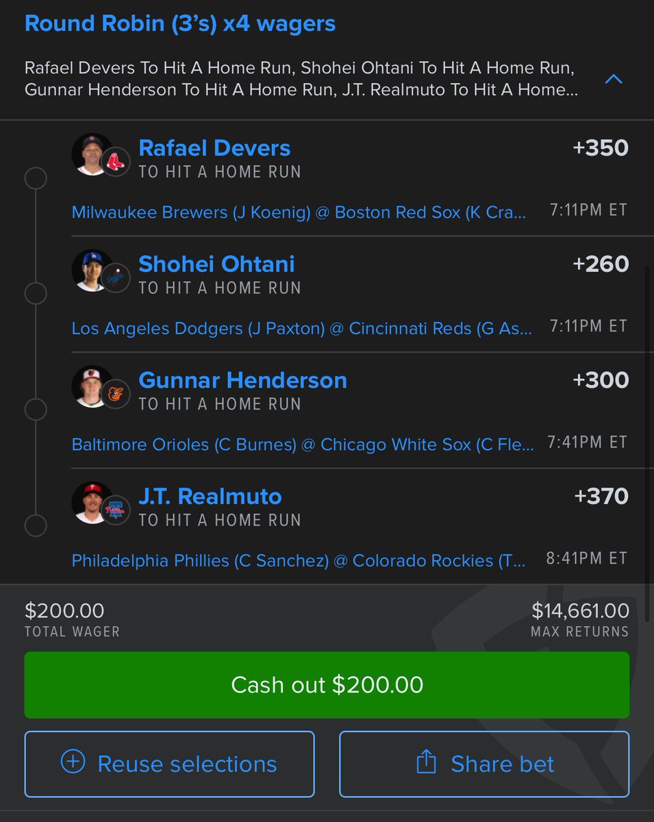 Winning Bets X tweet media