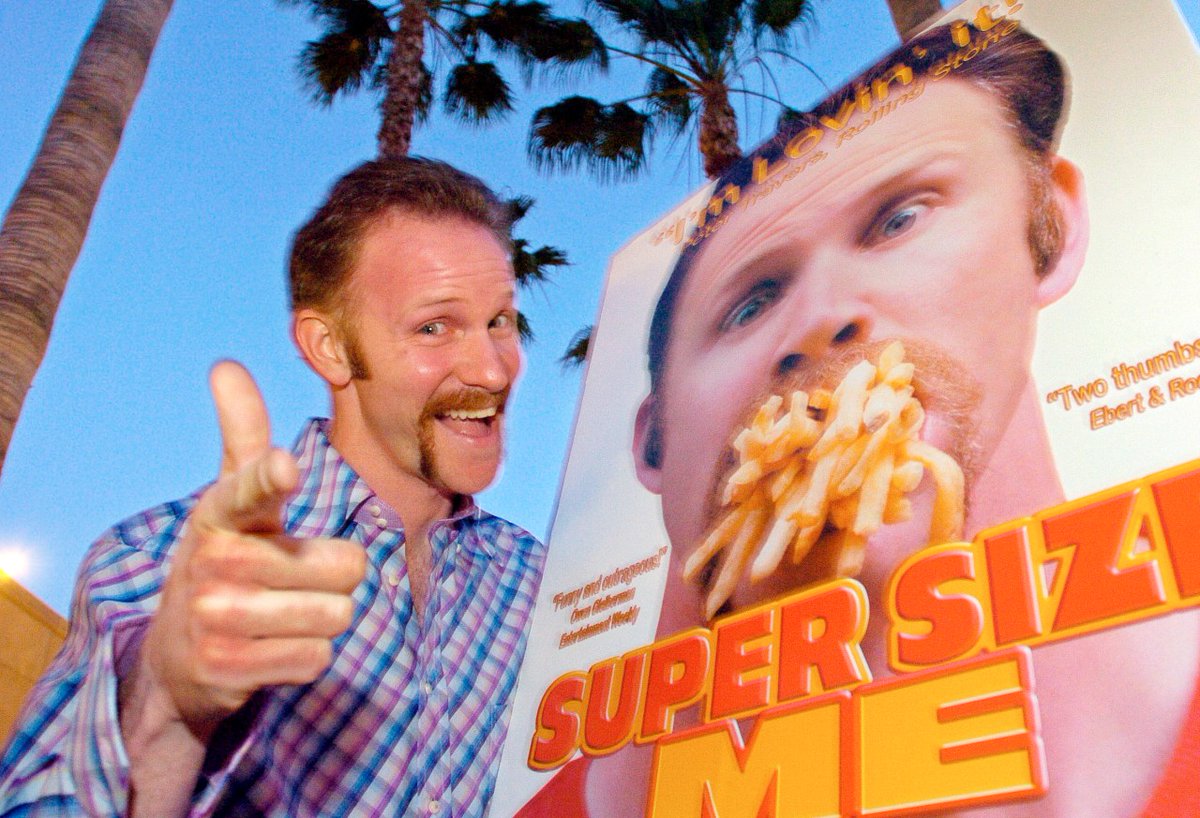 #SuperSizeMe filmmaker #MorganSpurlock, who skewered fast food industry, dies at 53 trib.al/flTvx0Z @ap