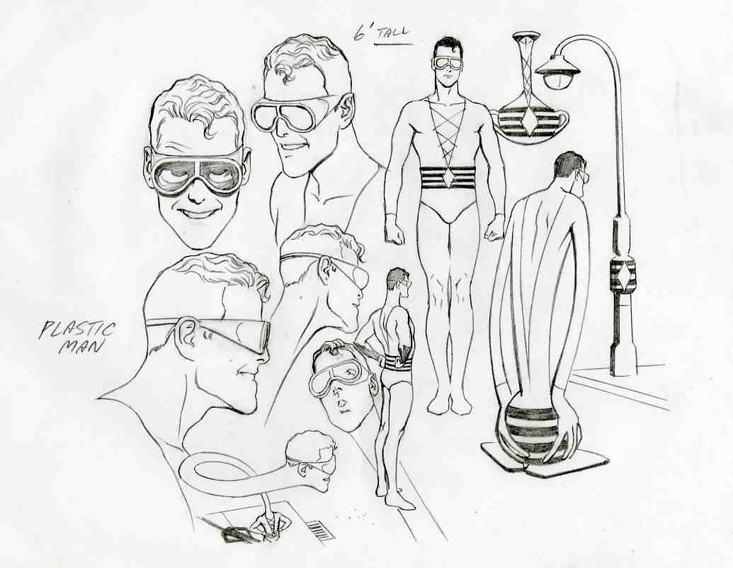 Plastic Man (Character Sketch) @dccomics  #comicart #comicartist #process 