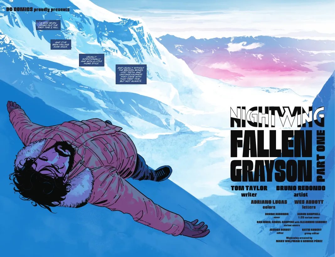 AndrewMGorham's tweet photo. Nightwing 114 Fallen Grayson part one was everything I hoped for. Great writing, jaw dropping artwork and a story that looks to go down as an all-timer. @TomTaylorMade, @Bruno_Redondo_F and team are going out on a high note! #FallenGrayson https://t.co/l8mNzmeXxs