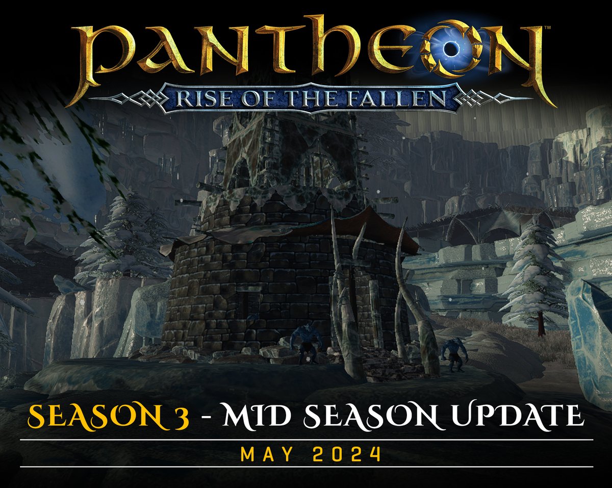 Ready for a chilly adventure? 🥶 From Hanggore, weather variations, glyphs, acclimation and more - our mid season update has all the details you need to prepare for this season of #PantheonMMO! More details here: pantheonmmo.com/home/pre-alpha… #IndieGame | #GameDev