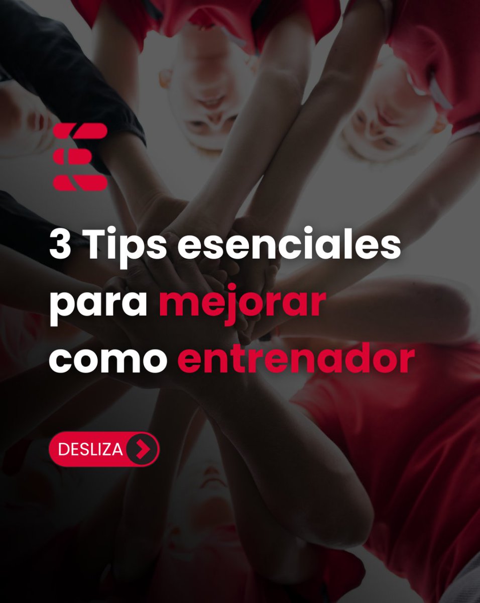ericsports_es's tweet photo. Estos 3 tips te ayudarán a ser un mejor entrenador si los comienzas a aplicar ya!
-
These 3 tips will help you be a better coach if you start applying them now!
#EricSports #SmartTraining #Training #EricOne #entrenador #sportssoftware #coahing #coach #coachmotivation https://t.co/LAlCMKQ1fc