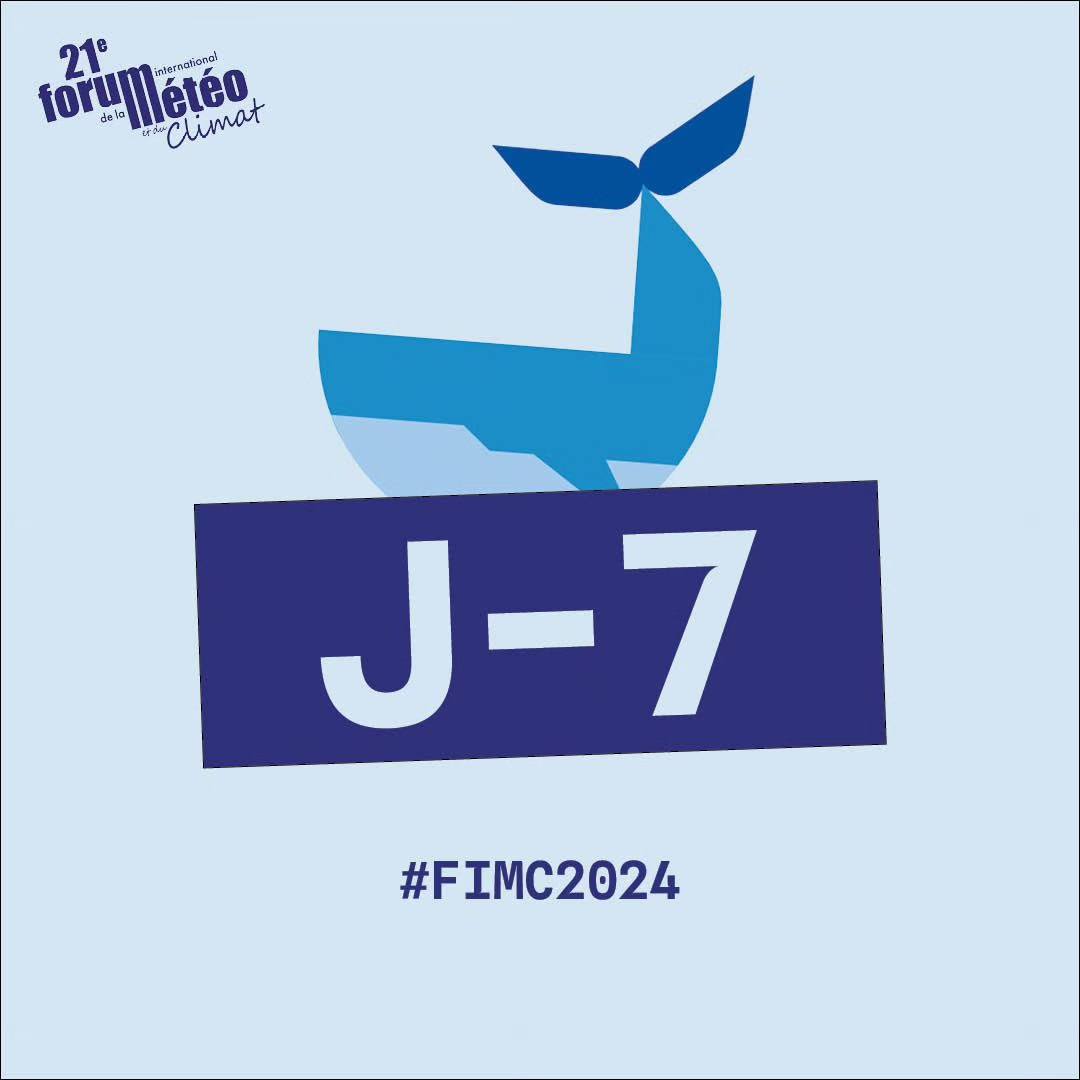 📢RdV ans UNE SEMAINE pour le lancement du #FIMC2024 !

🙌Hâte de vous retrouver à <a href="/AcademieClimat/">Académie du Climat</a> 31.05-01.06… ensemble on se mobilise autour des enjeux du #ChangementClimatique💪🌎
🔎forumeteoclimat.com
#Météo #Climat #Biodiversité #Sécheresse #Océans #Mobilité