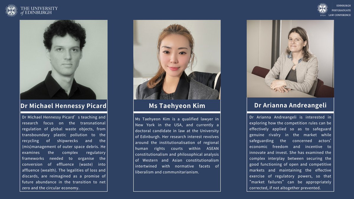 Edinburgh Postgraduate Law Conference tweet media