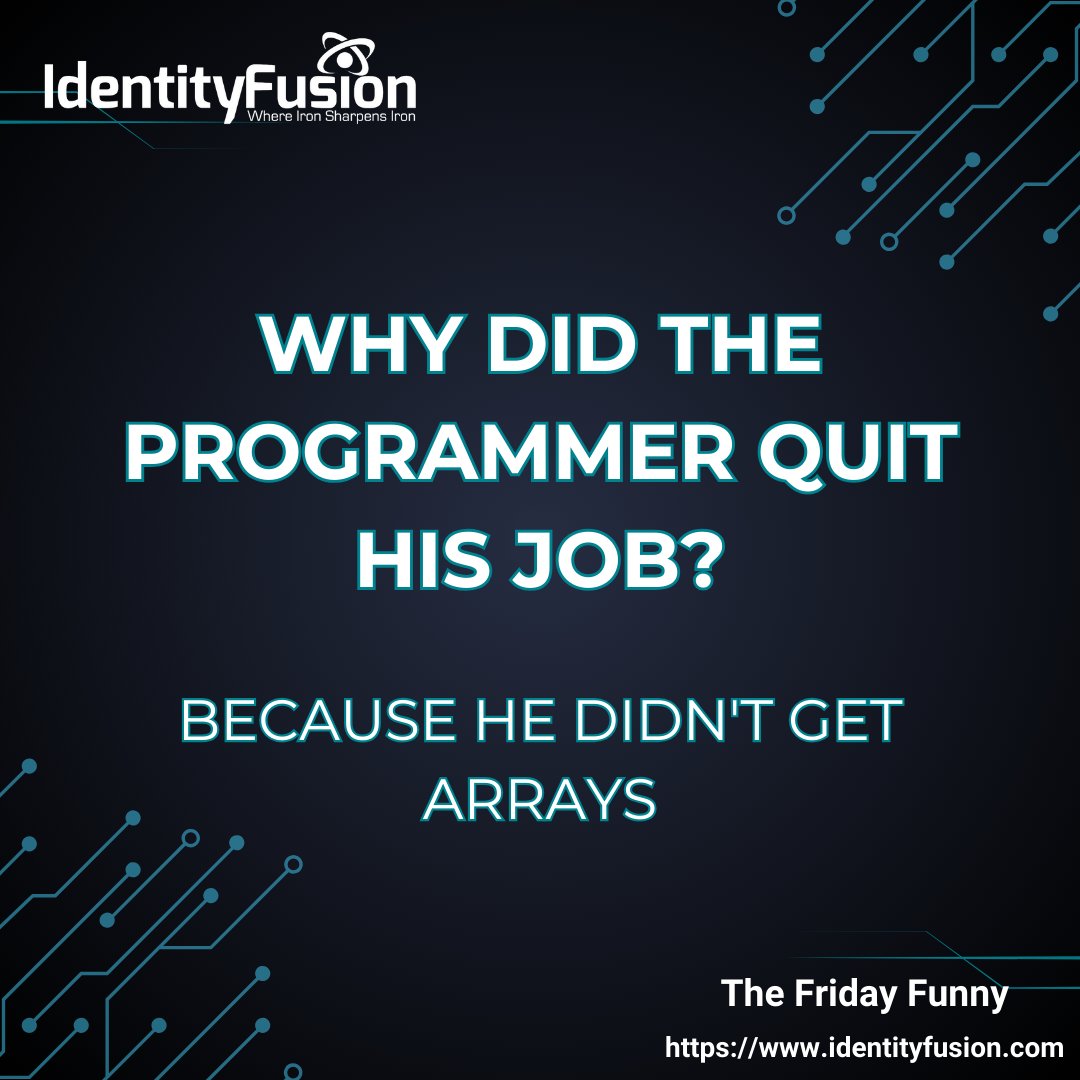 IdentityFusion's tweet image. #IdentityFusion #CodingHumor #DeveloperProblems #TechJokes #ProgrammingLife
