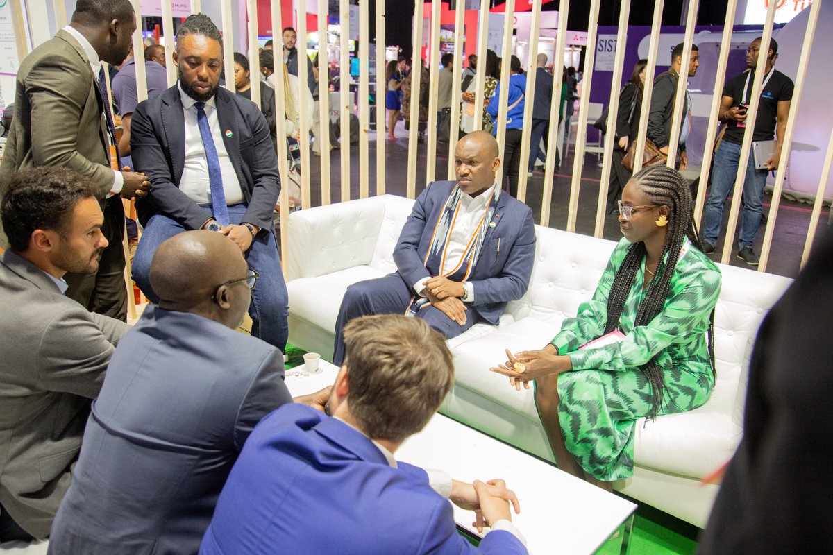 CIVvivatech's tweet photo. Interviews de nos ministres M. Kalil Ibrahim KONATÉ et M. Mamadou TOURÉ à @VivaTech 

#Vivatech2024 #CoteDIvoire #Innovation #Numérique #Startup #cotedivoire #innovation #technology #transformationdigitale #mtnd #mpjips #jeunessenumerique #PJGouv #Gouvci #cicg #gude https://t.co/yWPV2anl7L