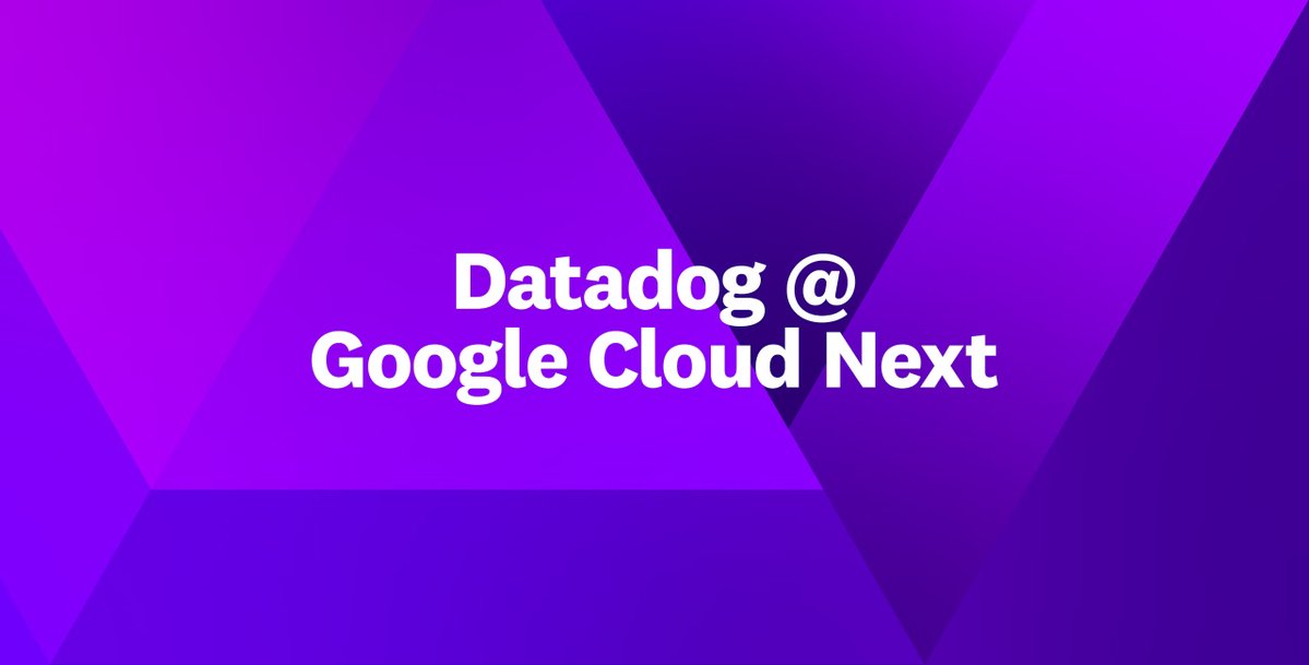 Earlier this month, we attended Google Cloud Next 2024 to showcase our unified observability and security solutions and engage with the Google Cloud community. Get a recap of the key themes of the event and learn how Datadog can help you get the most out of your Google Cloud