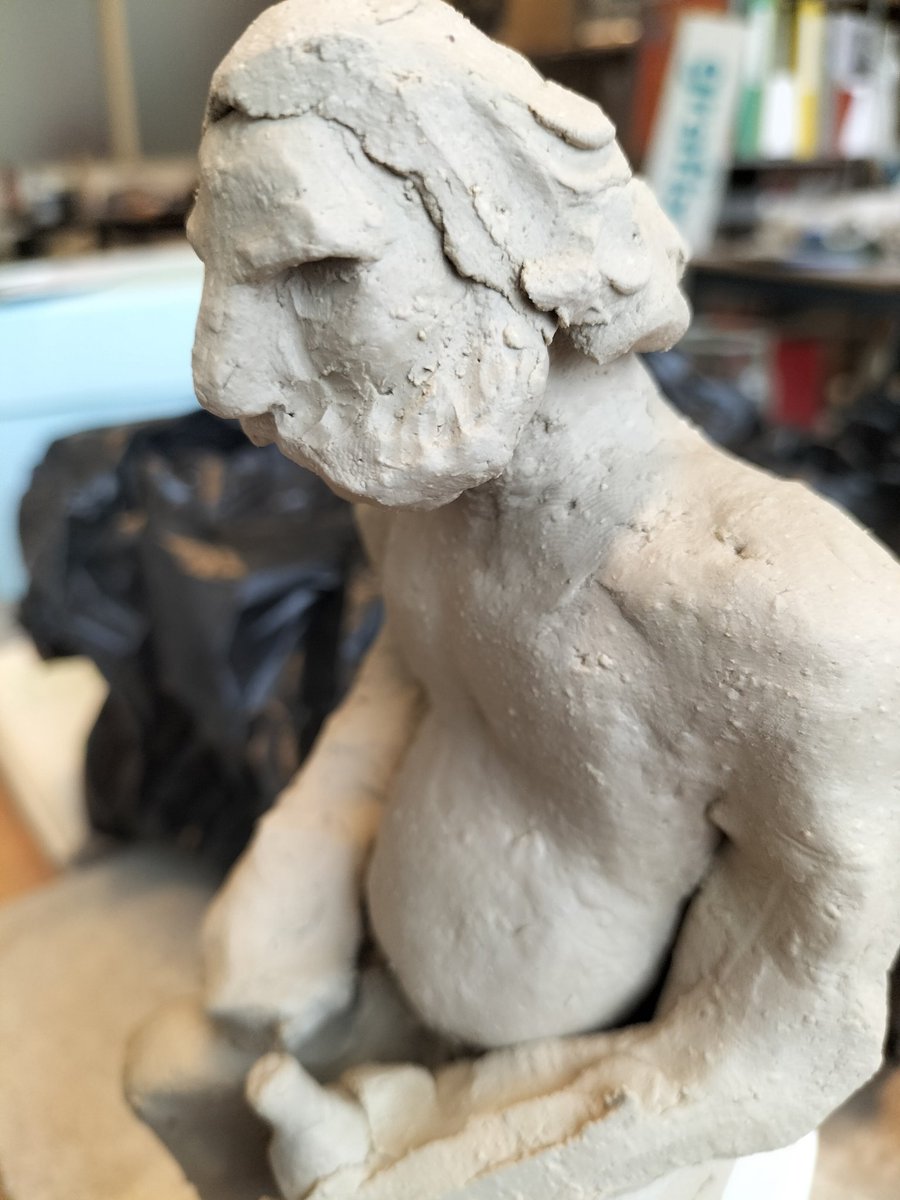 Trying to make a ceramic harry. Clay harry ...clarry