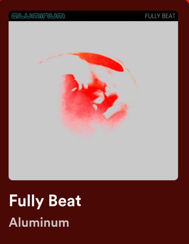 Love the new album by San Francisco band Aluminium Fully Beat open.spotify.com/album/2FcEPPM8… Tx @boneaux for recommending