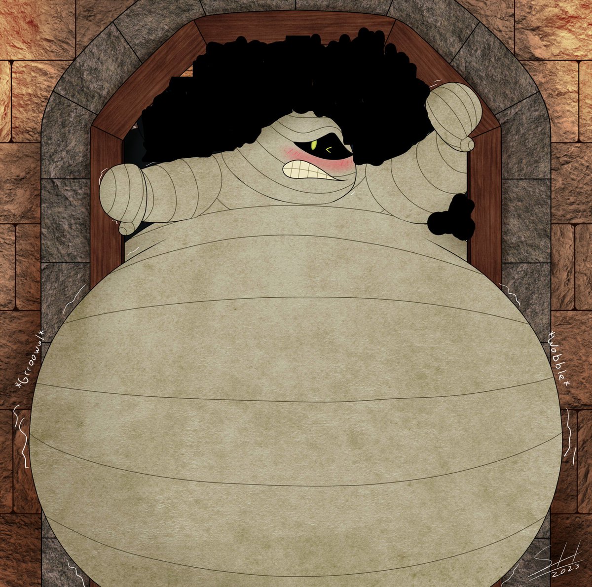 vasquezrico7's tweet image. Murray's belly stuck situation