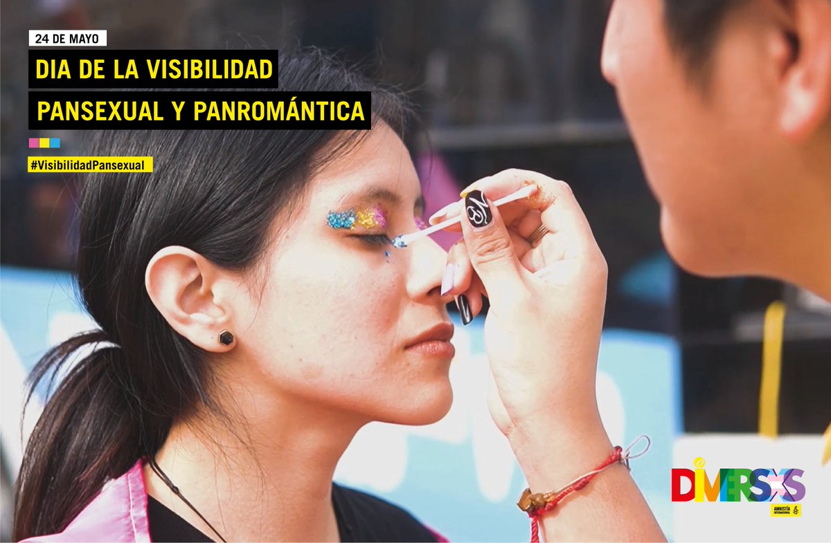 🩷💛🩵Es hoy 24 de Mayo, el Día de la Visibilidad Pansexual y Panromántica...🩷💛🩵
.
.
¡Feliz dia a nuestrxs activistas pansexuales!