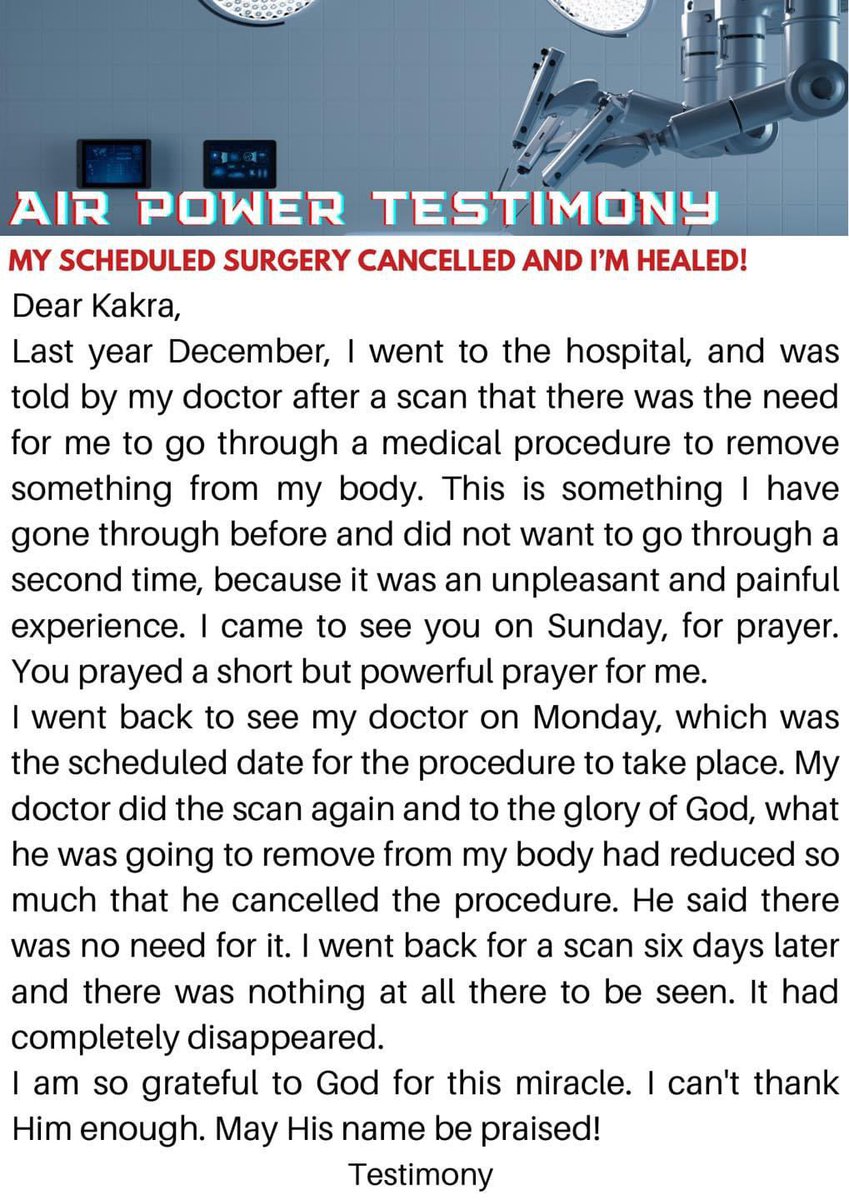 Receive your miracle!! 

#kakrabaiden #testimony #testify #daily
