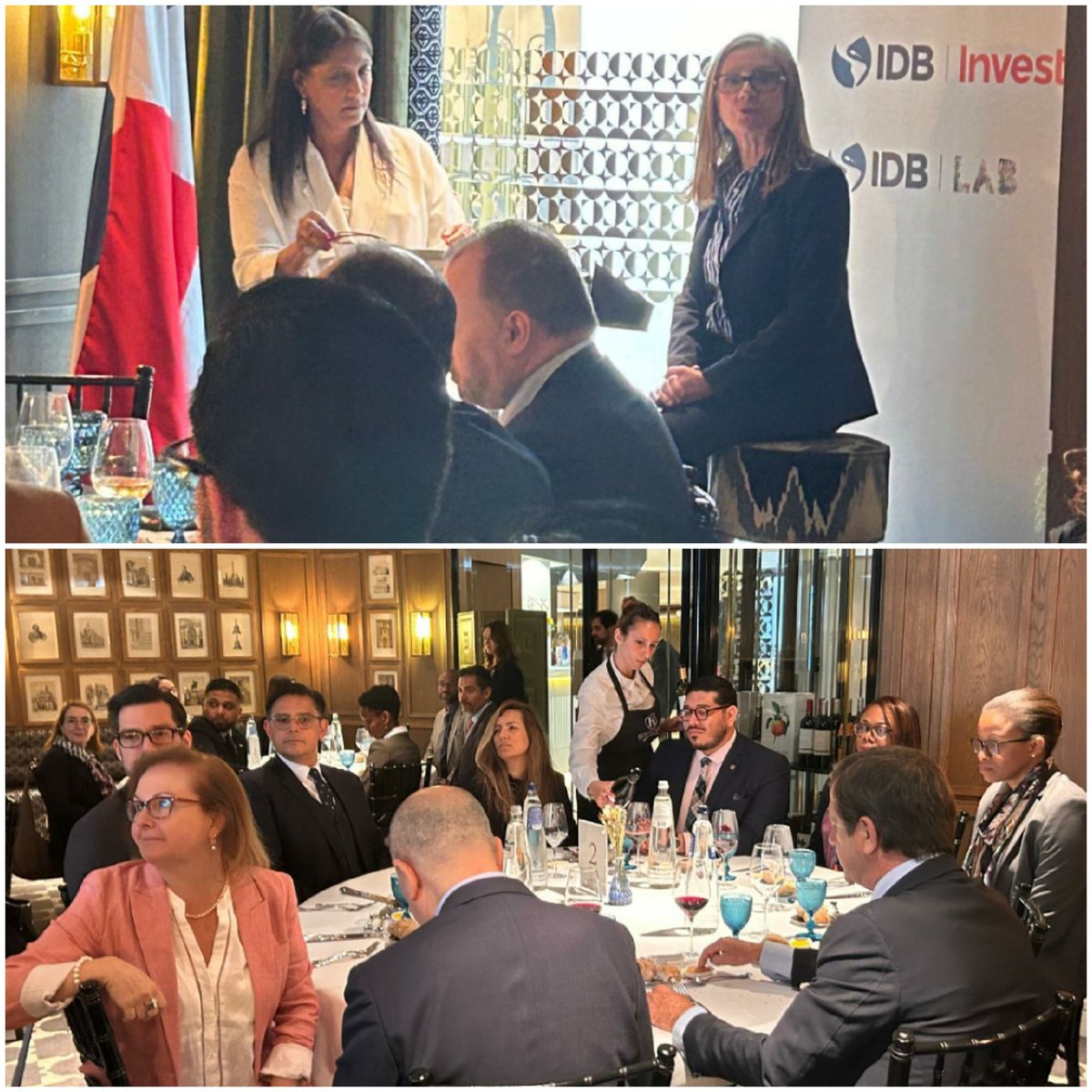An honor to host you in Brussels <a href="/_AnabelG/">Anabel Gonzalez</a> sharing your keen vision and prospects for the region and partnership  with the EU. Thanks also to all our distinguished Ambassadors and diplomats, friends from <a href="/EU_Partnerships/">EU International Partnerships 🇪🇺</a>, <a href="/eu_eeas/">European External Action Service - EEAS 🇪🇺</a> <a href="/EUParl_EN/">European Parlament</a> and the great cohost  IDB Europe team.