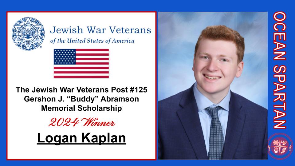 Proud to announce one of the recipients of the 2024 Jewish War Veterans Scholarship is Logan Kaplan! Congratulations to Logan! #SpartanLegacy @A_DePasquale48 @MrsDKaszuba @Nmauroedu