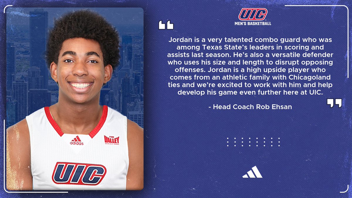UIC Men's Basketball 🔥🏀 (@uic_mbb) on Twitter photo Read what HC <a href="/RobEhsan/">Robert Ehsan</a> has to say about our newest signee, <a href="/JAMason32/">Jordan Mason</a>!
#ChicagosCollegeTeam Read what HC <a href="/RobEhsan/">Robert Ehsan</a> has to say about our newest signee, <a href="/JAMason32/">Jordan Mason</a>!
#ChicagosCollegeTeam