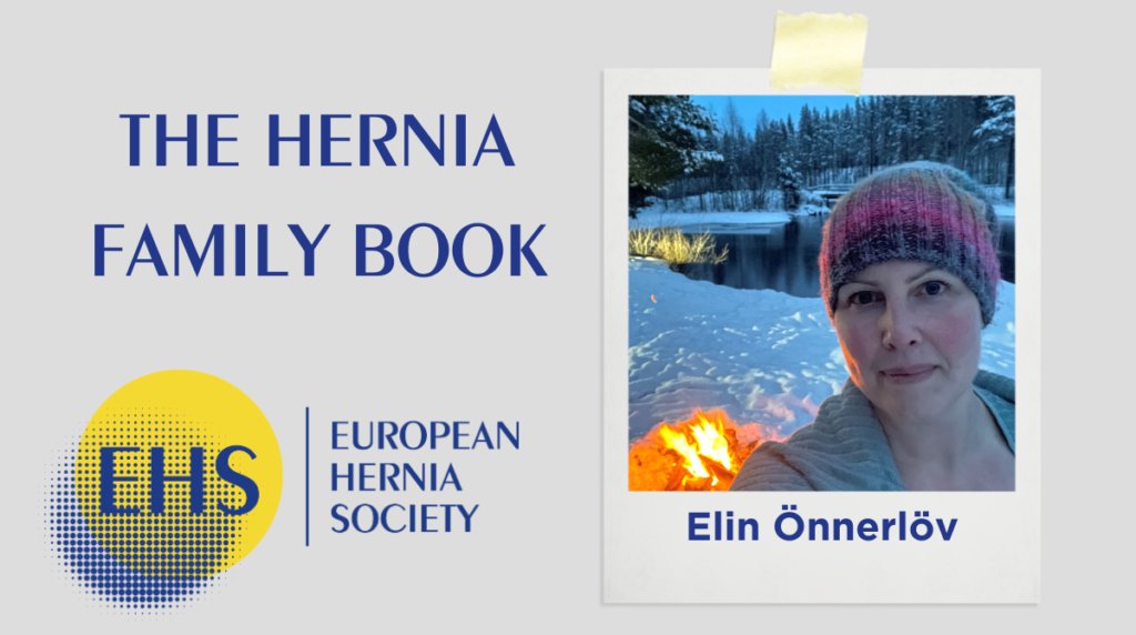 ✨May 2024's guest on the '#HerniaFamily Book' is Elin Önnerlöv from Sweden. Read our exclusive interview here ➡️ bit.ly/3UY7dCp

#HerniaSurgery #AWSurgery #HerniaFriends #IamEHS