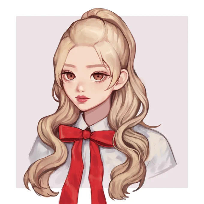 redrew my first loona fanart!June 2018 → May 2024 