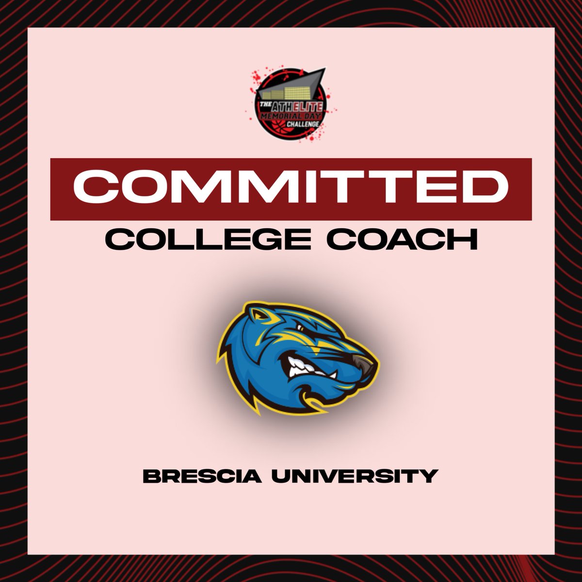 COLLEGE COACHES: College coaches from multiple levels from multiple states have inquired about this weekend's event. Here are a few committed for the weekend!

- Brescia University 🔵🟡

#BeElite