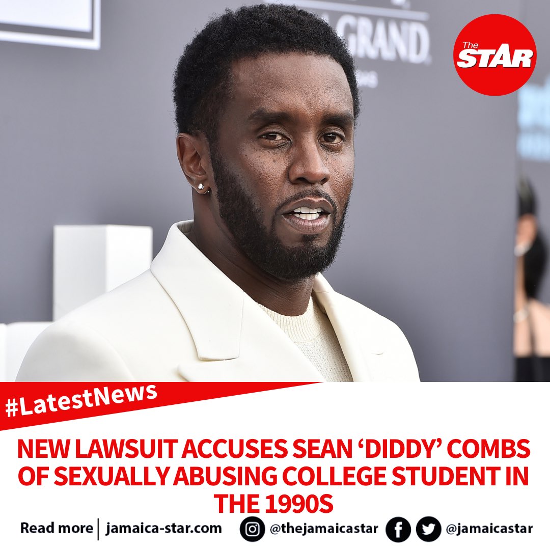 #LatestNews: A woman who says Sean 'Diddy' Combs subjected her to violence and abuse over several years in the 1990s has filed a lawsuit in New York accusing the rapper of sexual assault, battery and gender-motivated violence. READ MORE: tinyurl.com/4c2y9dtw