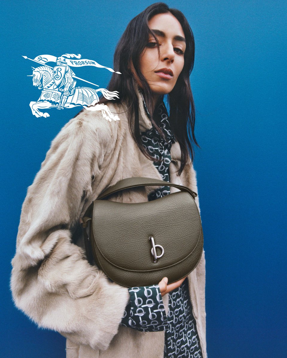 Nora Attal with the Rocking Horse bag #Burberry brby.co/PqaddH