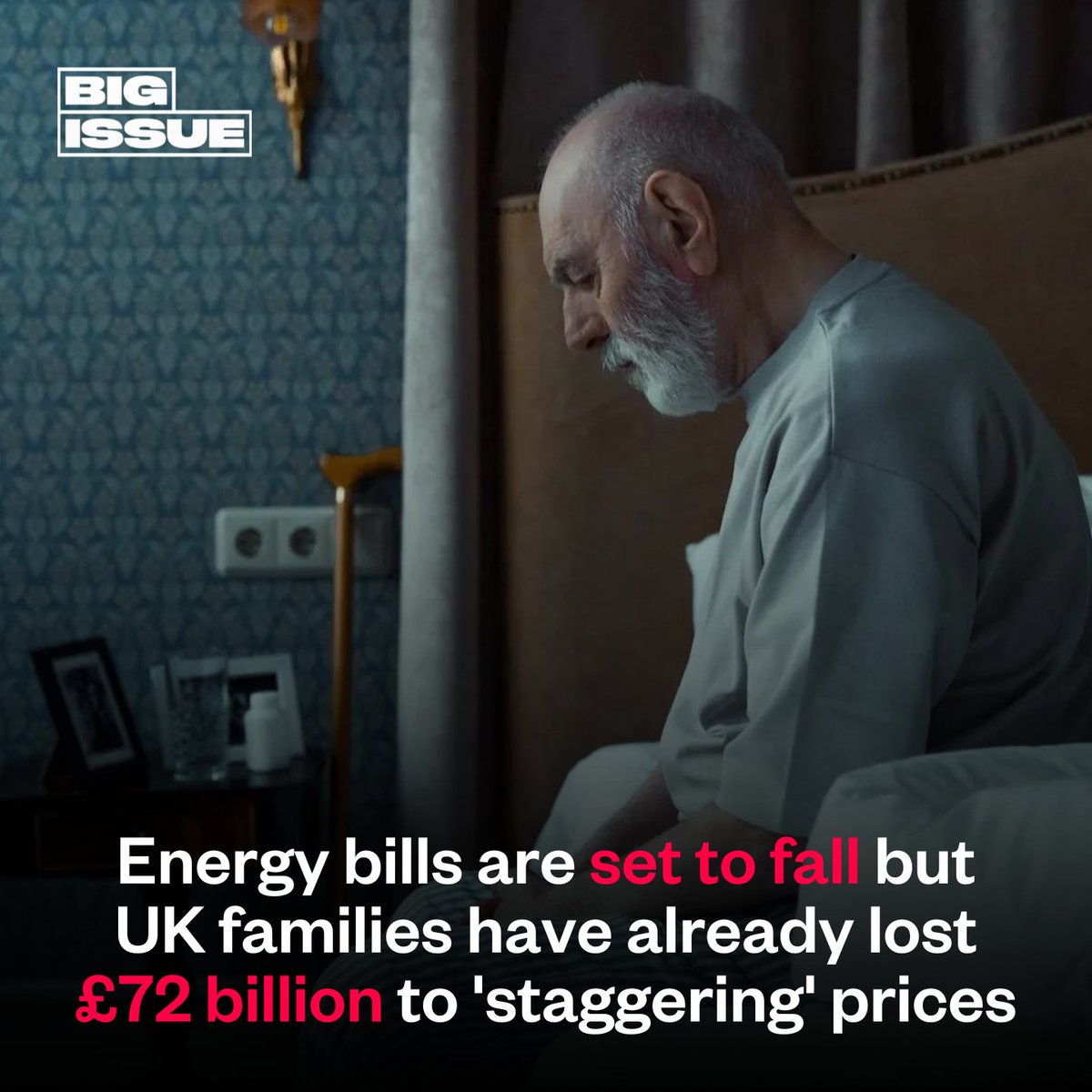 Do you still feel worse off in spite of energy bills falling? It's no surprise. 📉 The additional spend by households on energy over the last three years totals more than £72bn, according to the @EndFuelPoverty Coalition. @IsabellaMcrae reports. 👇 bigissue.com/news/social-ju…