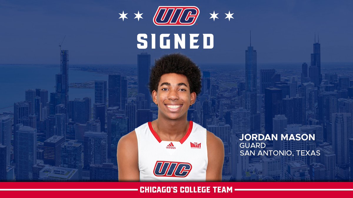 UIC Men’s Basketball Welcomes Jordan Mason #ChicagosCollegeTeam MORE: uicflames.com/news/2024/5/24…