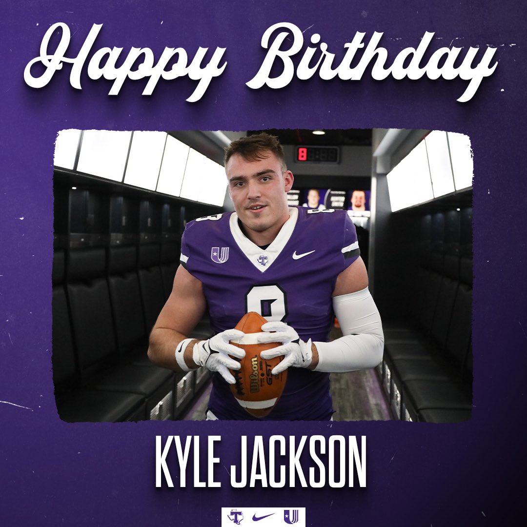 Happy birthday to linebacker @Kyle_Jackson12!