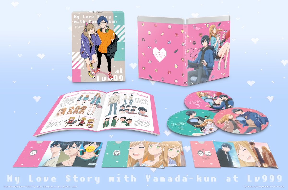 My Love Story with Yamada-kun at Lv999 Blu-ray Complete Set. July 23. aniplexusa.com/yamadalv999/bl… store.crunchyroll.com/products/my-lo…