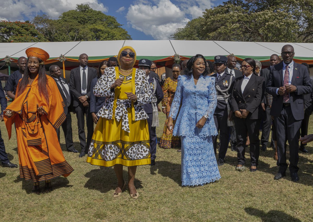 Earlier today, we were honoured to attend the Investiture Ceremony for the conferment of national honours and awards to outstanding citizens. 🇿🇲
