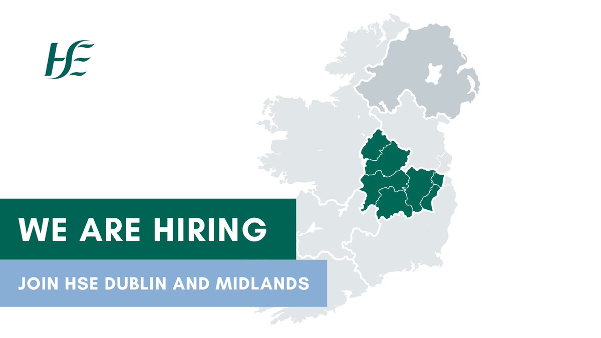 HSE Dublin and Midlands is pleased to announce the recruitment of the role of Regional Director of Finance. Closing date: 10th June 2024 at 12:00 Noon For further information and to apply: bit.ly/4dRvp1M #IntegratedHealthcare #jobfairy #vacancies