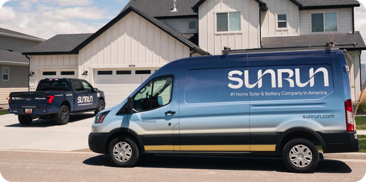 Sunrun's tweet photo. In 2023, @Sunrun deployed approximately 1,022 megawatts of #solar #energy. Over the next 30 years, these systems have the potential to generate 37.1 billion kilowatt-hours of #solarenergy, which is estimated to be equivalent to 21 million metric tons of CO2e avoided. This amount is 19.5 times greater than the amount of CO2e emitted to deploy these systems, suggesting that the systems we have deployed negate significantly more emissions than we produce. 
https://t.co/U8dTahMCpK